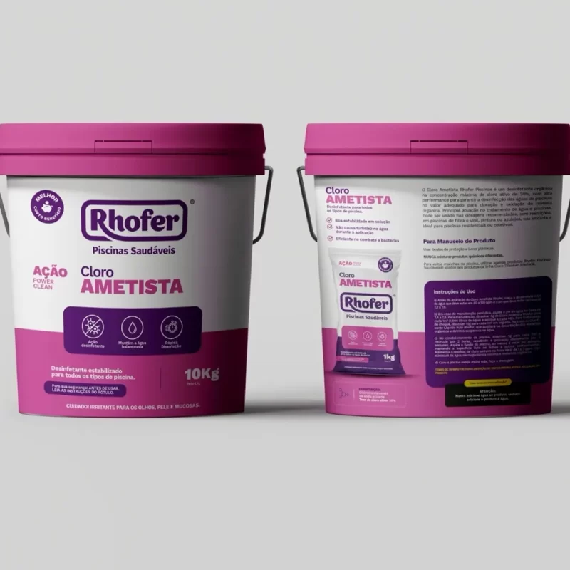 Cloro Rhofer Ametista 10 KG