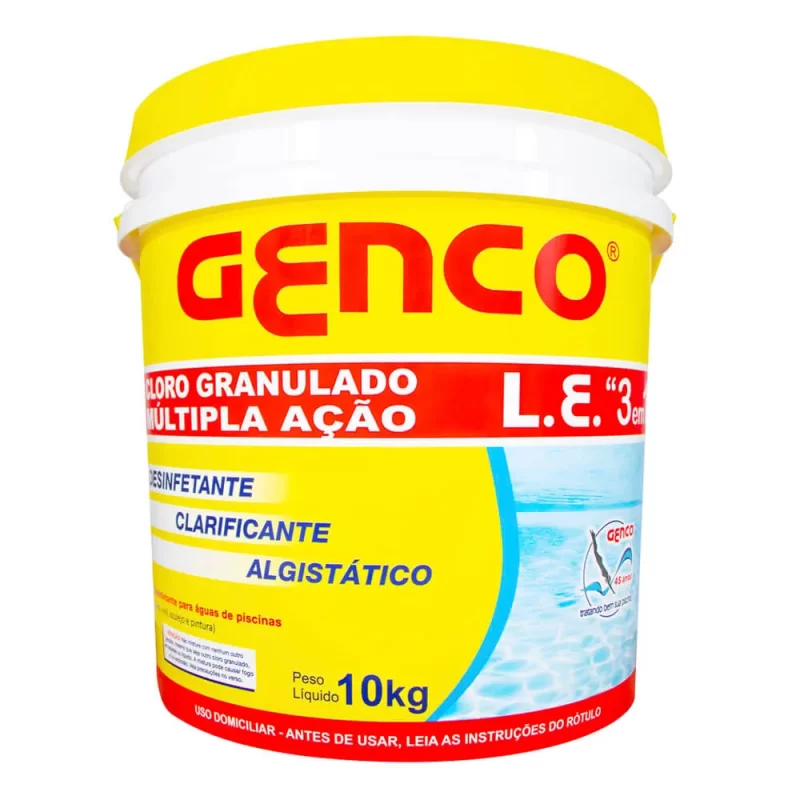 Cloro genco multiacao 3 em 1