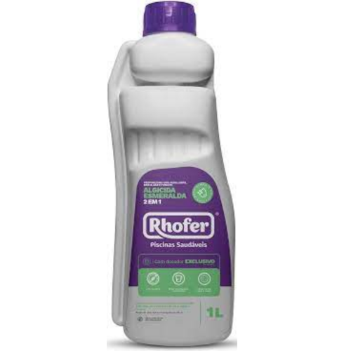 Algicida de manutenção esmeralda rhofer 1lt