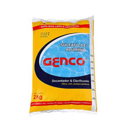 Sulfato de aluminio genco 2kg