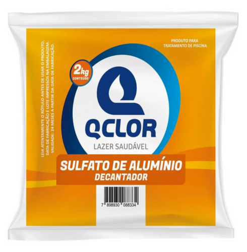 Sulfato de aluminio qclor 2kg